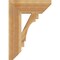 Ekena Millwork Merced Slat Rough Sawn Bracket, Western Red Cedar, 6"W x 20"D x 28"H BKT06X20X28MRC06RWR - alternate 3